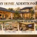 Luxury home addition features including custom storage, architectural millwork, natural light, premium bathrooms, and covered outdoor living