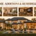 Houston home additions and remodeling with primary suites, guest suites, entertainment spaces, and indoor-outdoor living