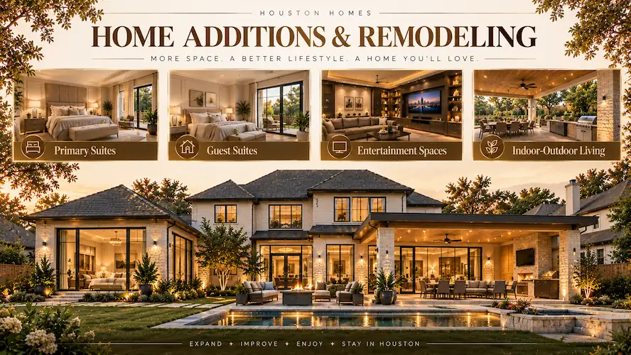 Home Additions and Remodeling in Houston: Ideas for Creating More Space